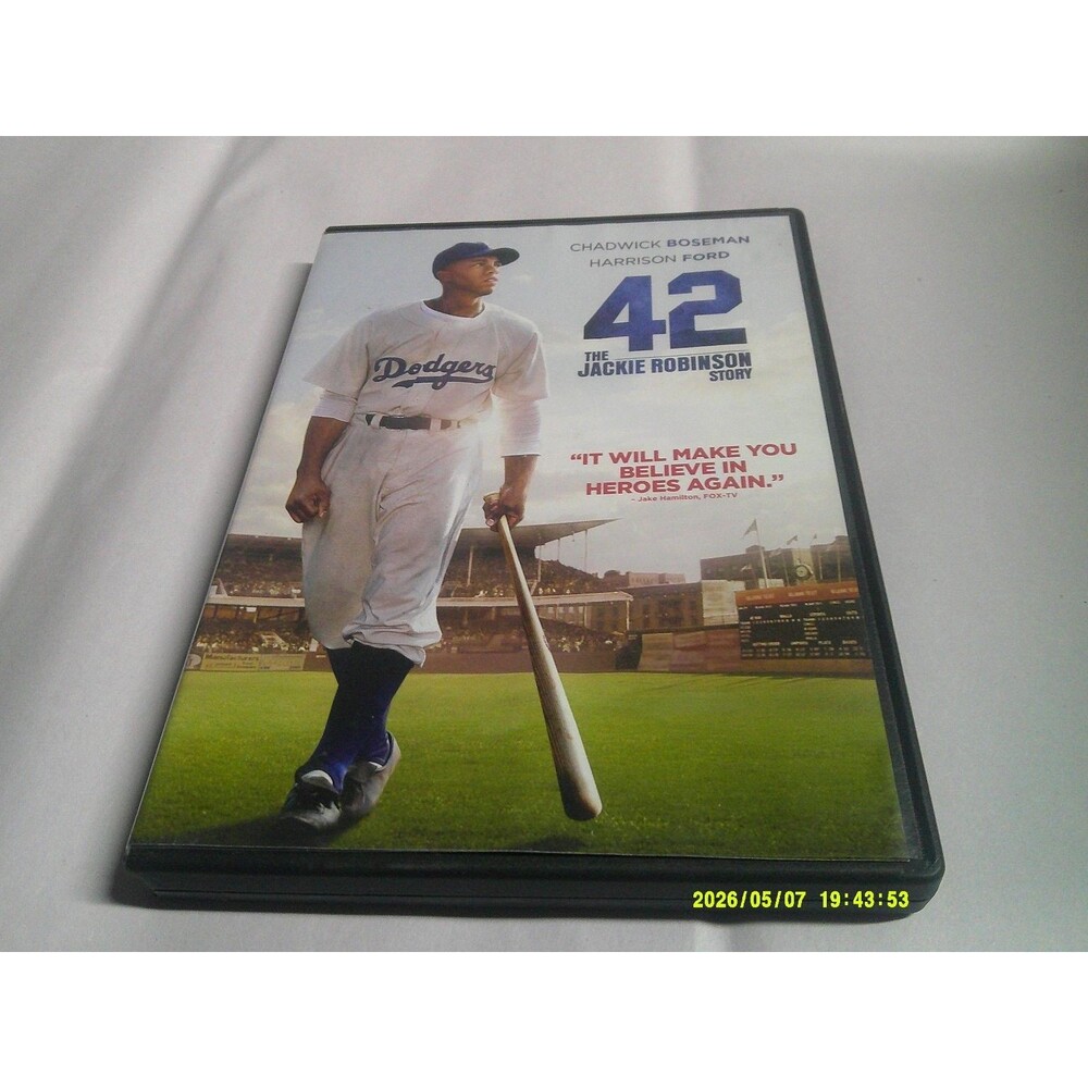 42 The Jackie Robinson Story DVD Chadwick Boseman Harrison Ford PG-13 2013